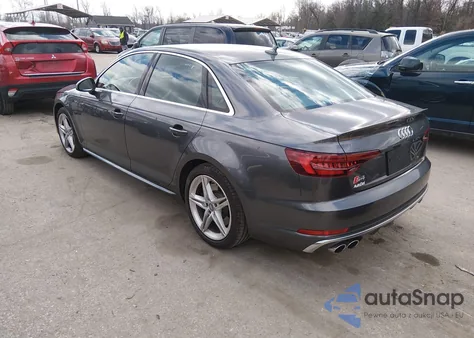 2018 Audi S4 3.0T Premium Plus из США, поврежденный, VIN WAUB4AF41JA225470